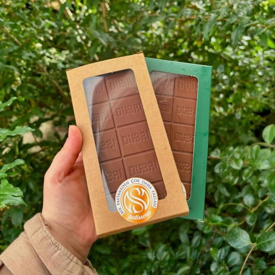 Tablet Çikolata Kutusu (Dubai Çikolata) — galeri görseli